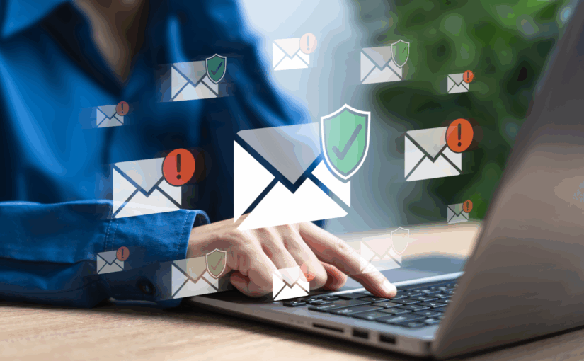 A user at a laptop, filtering through email. Image by: Cholticha Kranjumnong / Getty Images